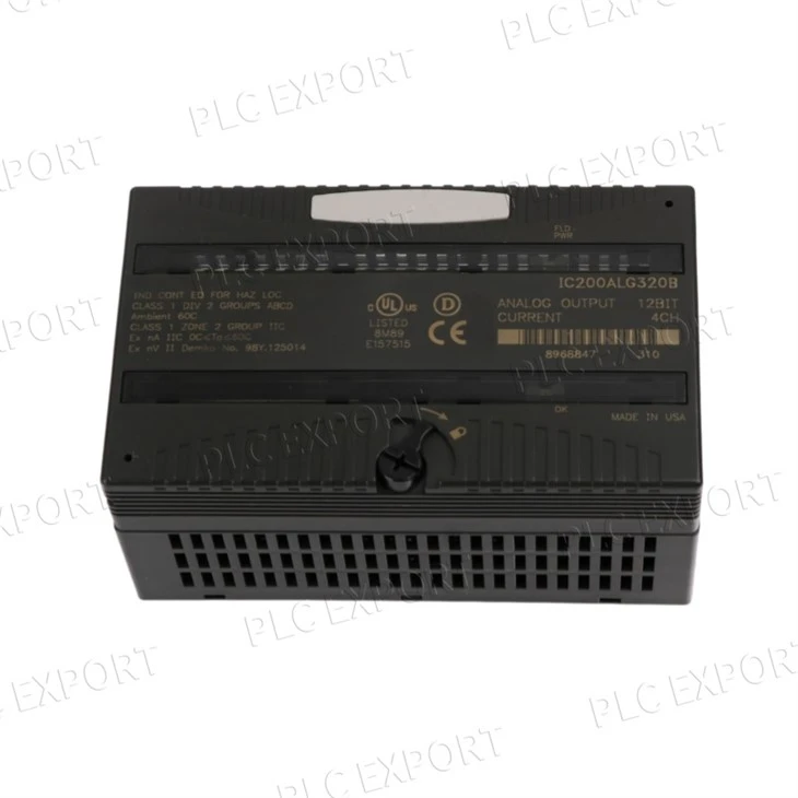 GE IC200ALG320F VersaMax 4-Channel Analog Output Module