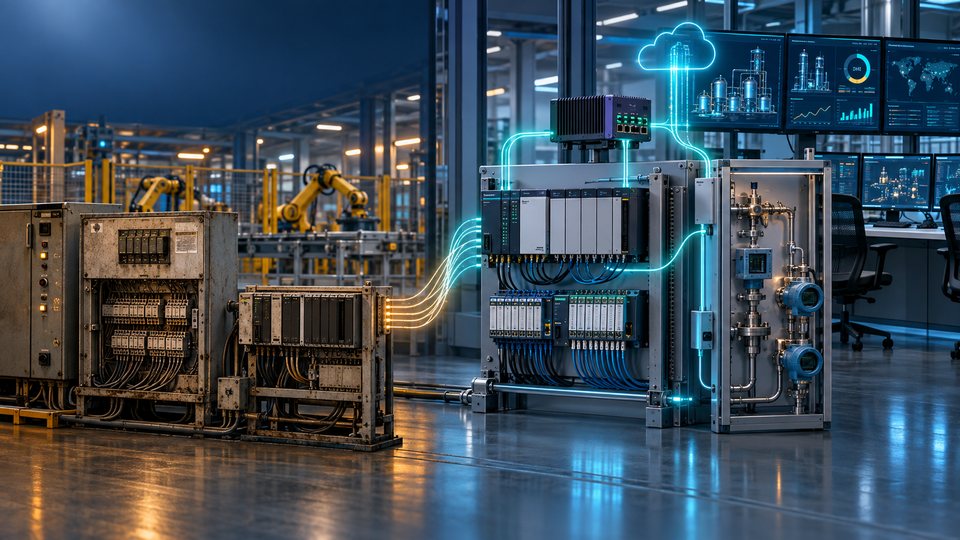news-600-1 Control system modernization for connected industrial operations